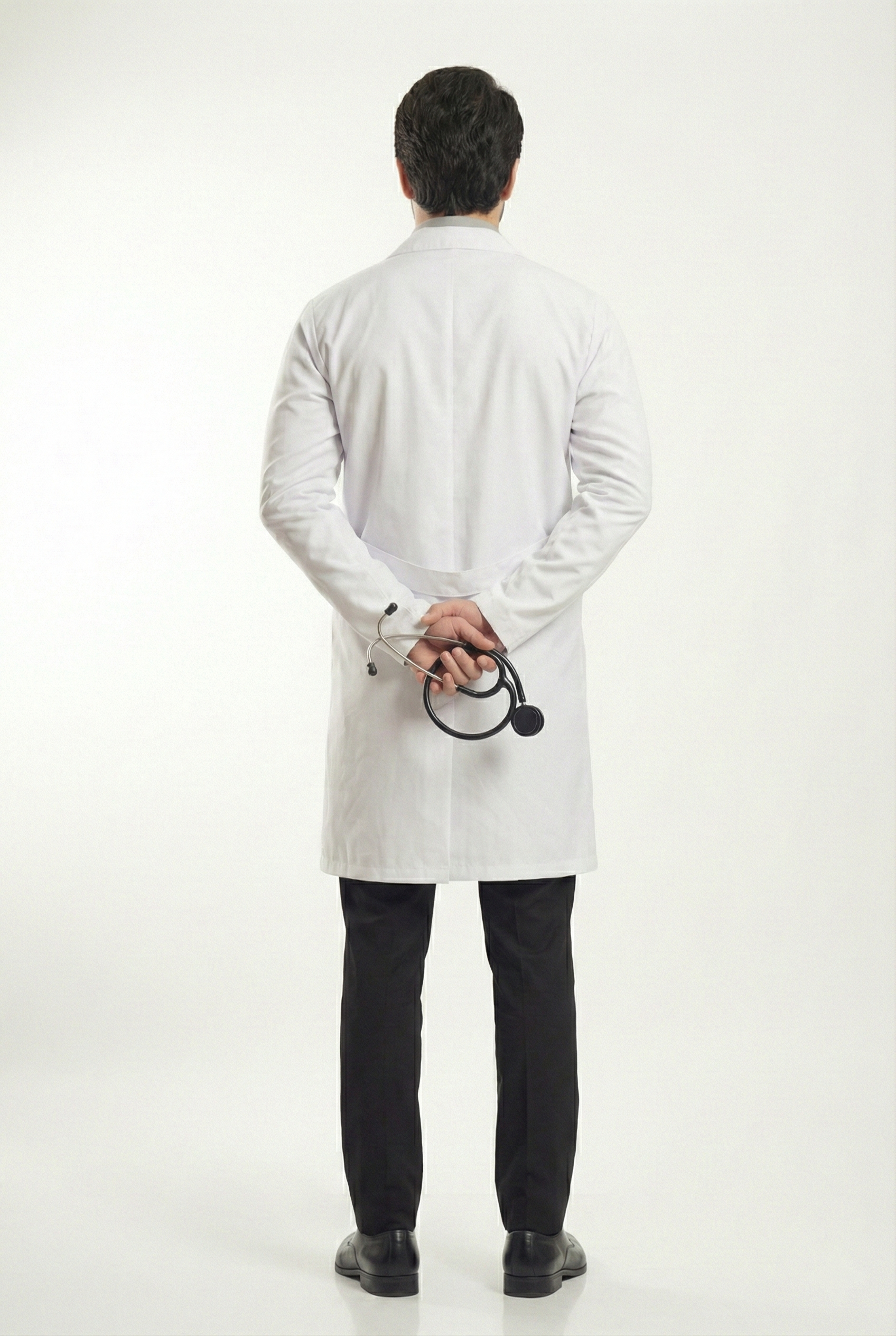 Long Length Doctor's Coat - View 3